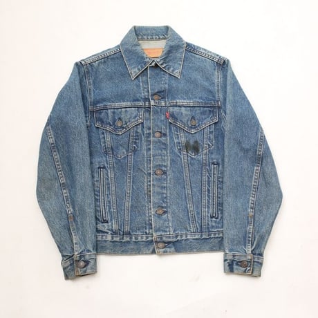 80s Levi's 70506 Denim Jacket "Mickey Mouse" Painted Custom
