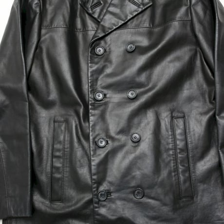 Black Leather Coat