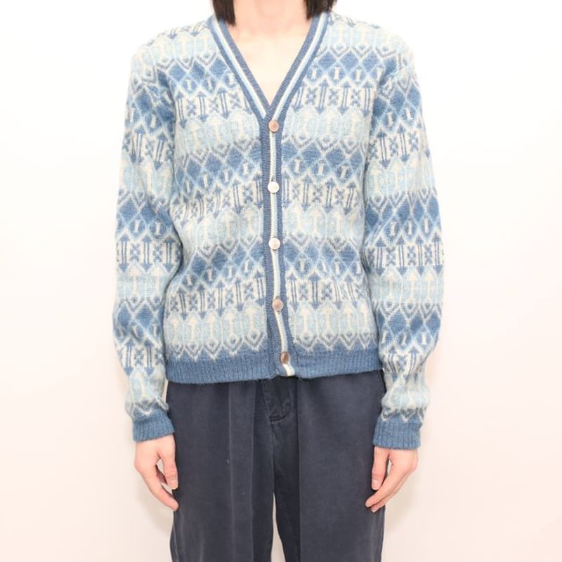 60s Lamb Knit Mohair Cardigan | Strato