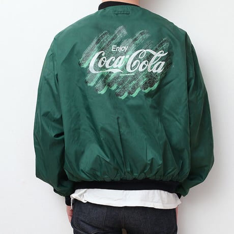 MA-1タイプ コカ・コーラ ナイロンジャケット リバーシブル Coca Cola Nylon Jacket MA-1 Type