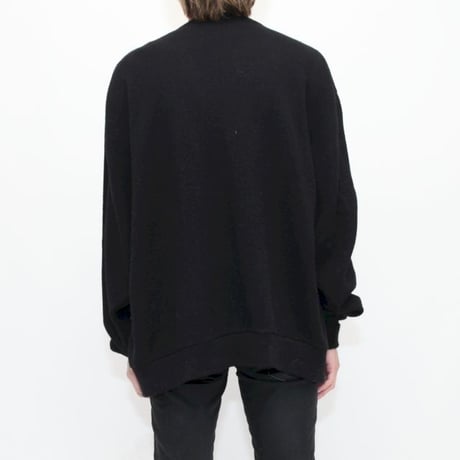 Vintage Black Knit Cardigan