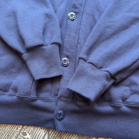 80s Jerzees Blank Sweat Cardigan