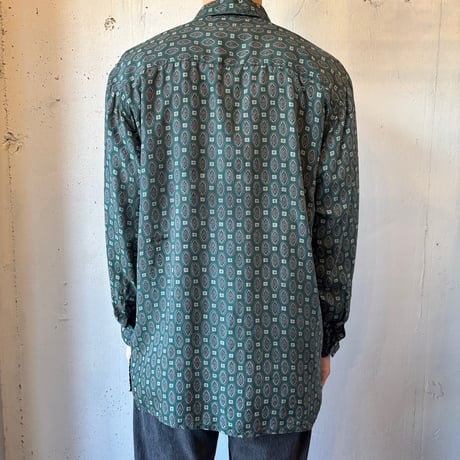Robert Stock Patterned Silk Shirt