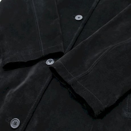 Black Suede Coat