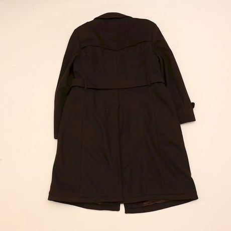 Euro Vintage Double Breasted Wool Coat
