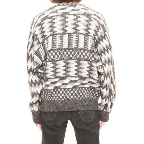 Design Acryl Knit Cardigan