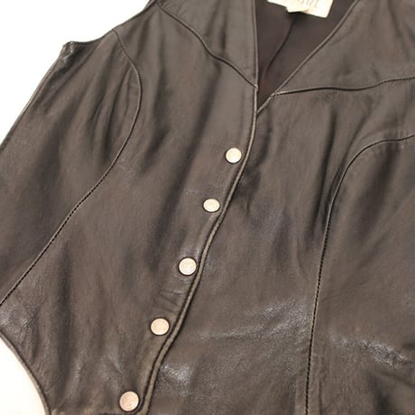 Vintage Leather Vest