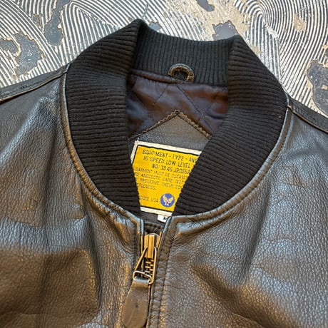 MA-1 Type Flight Leather Jacket