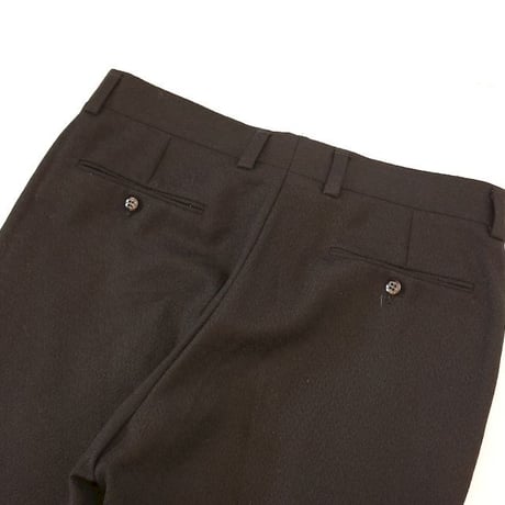 Euro Vintage Black Flared Trousers