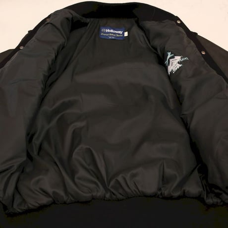 Holloway All Black Varsity Jacket