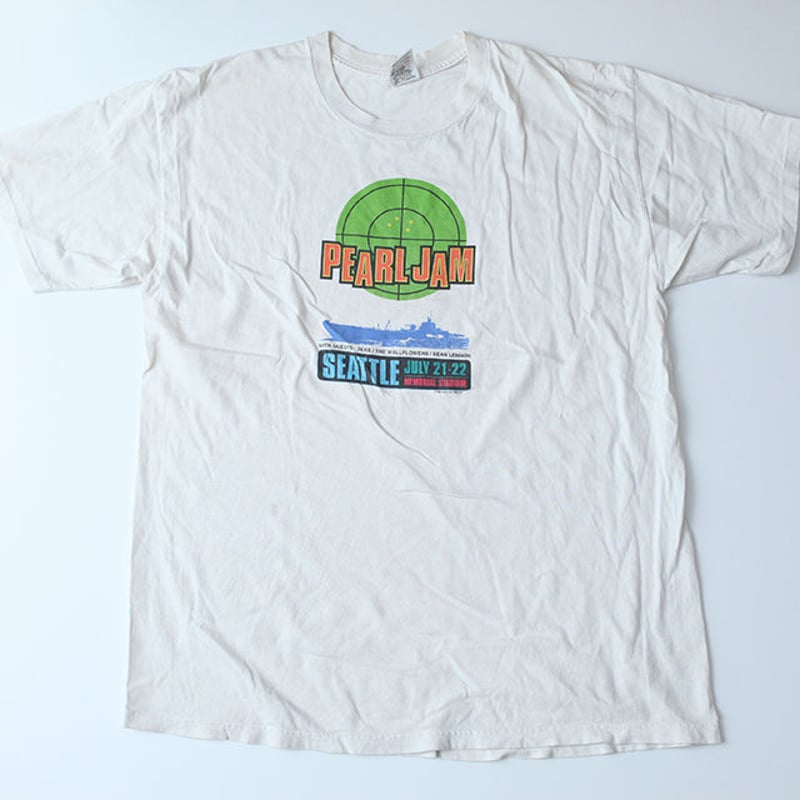 パールジャム バンドTシャツ Pearl Jam T-Shirt | Strato パールジャム バンドTシャツ Pearl Jam T-Shirt | Strato