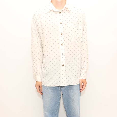 Dot Pattern L/S Shirt