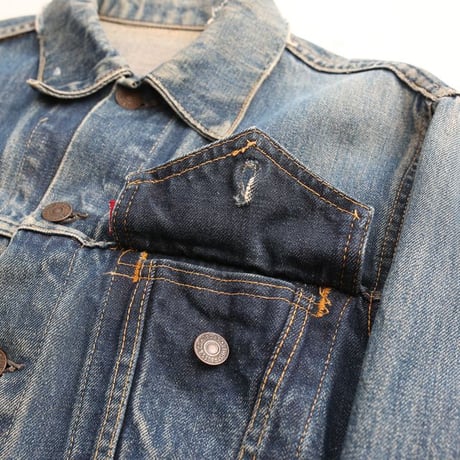 60s Levi's 557 Denim Jacket "Big E"