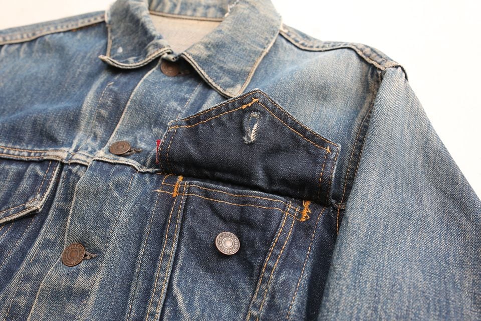 60s Levi's 557 Denim Jacket 60s Levi's 557 Denim Jacket