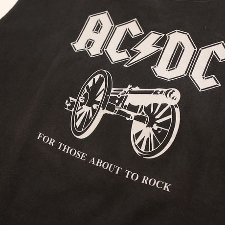 AC/DC "FOR THOSE ABOUT TO ROCK" Sleeveless T-Shirt