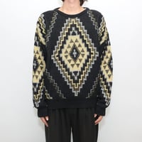 Native Pattern Knit Sweater