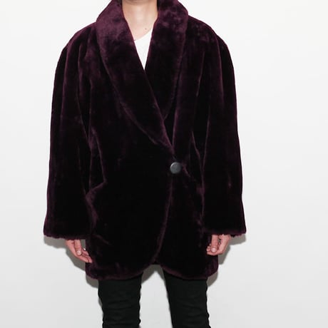 Fake Fur Coat  MADE IN FRANCE