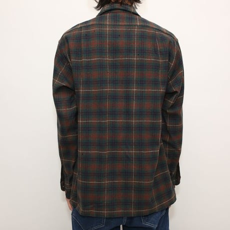 70s Pendleton Wool Plaid Loop Shirt