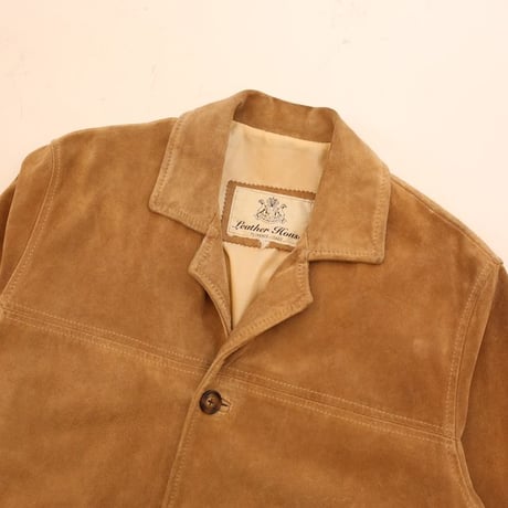 Suede Leather Jacket MADE IN ITALY