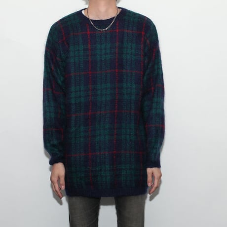 Mohair Crew Neck Sweater