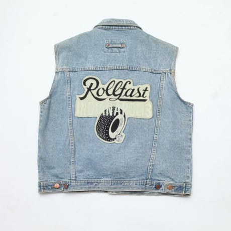 Patch Custom Denim Vest