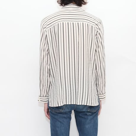 Silk Stripe L/S Shirt
