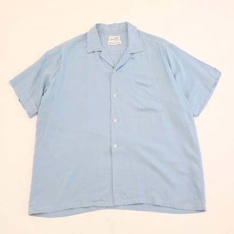 60's Robert Myles Open Collar Rayon S/S Shirt