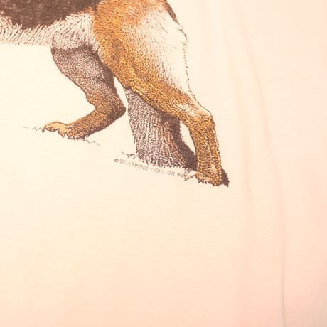 80s Dog Print T-Shirt "Shepherd"