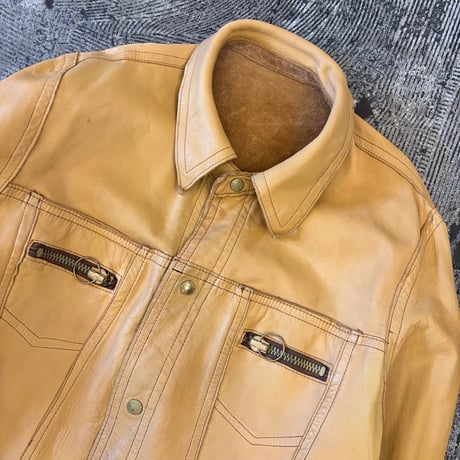 Suede Trucker Jacket Reversible