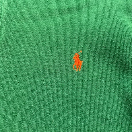 Polo by Ralph Lauren Half Zip Cotton Knit Sweater