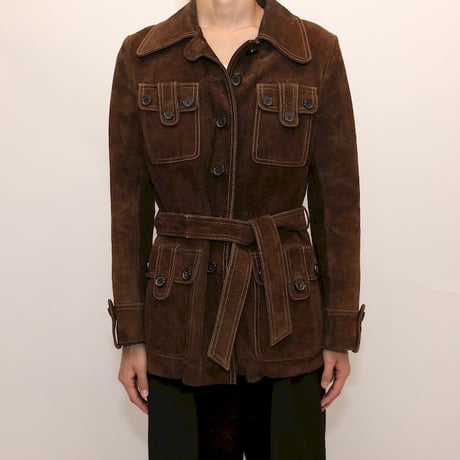 70's Suede Leather Jacket
