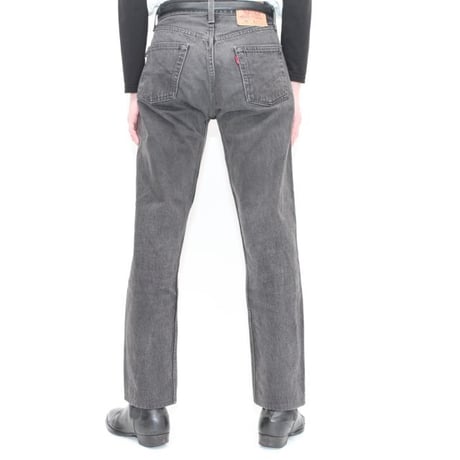 Levi's 501 Black Denim Pants MADE IN USA