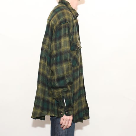 Ombre Check Flannel L/S Shirt