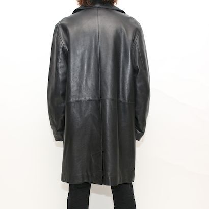 Agnes b. Black Leather Coat MADE IN FRANCE | St