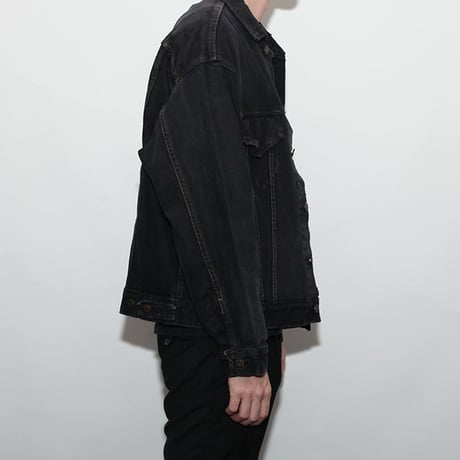 Levis Black Denim Trucker Jacket