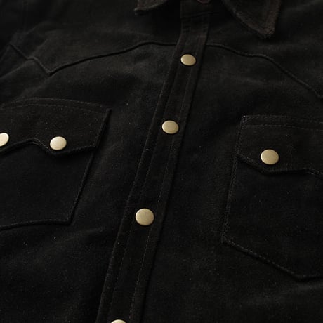 スウェード スナップジャケット Vintage Suede Jacket