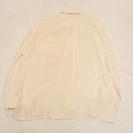 1970s Hand Embroidered 100% Pure Silk Shirt