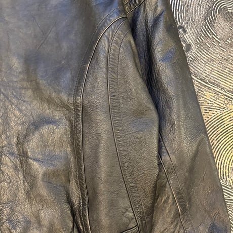 Flight Leather Jacket Black