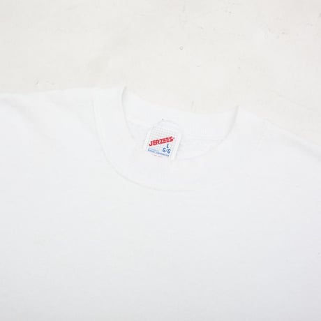 Jerzees Blank Sweat Shirt White