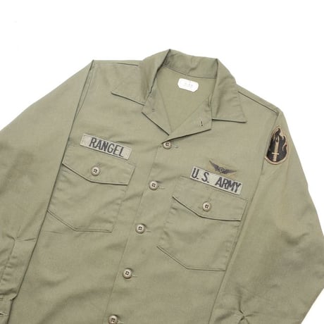80s US.ARMY OG507 Utility Shirt
