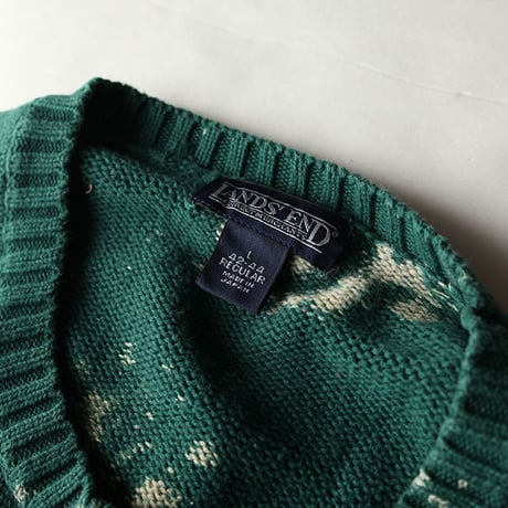 Hard Bleach Wash Cotton Sweater