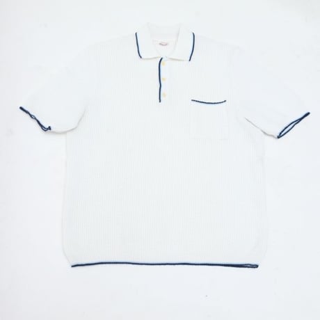 Euro Vintage Knit Polo Shirt
