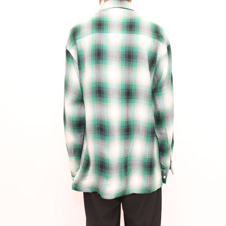 Caltop Acrylic Ombre L/S Shirt MADE IN USA