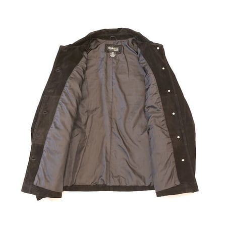 Black Suede Leather Jacket