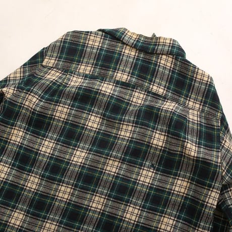 40s Pendleton Wool Plaid Loop Shirt