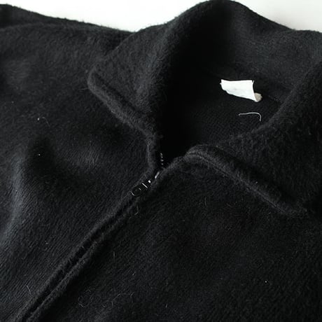 Alpaca Wool Zip Up Jacket