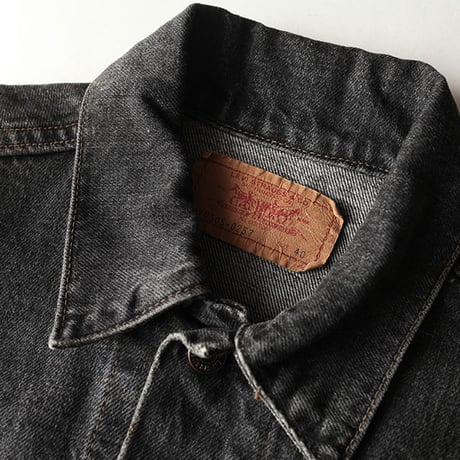 Levis Black Denim Trucker Jacket