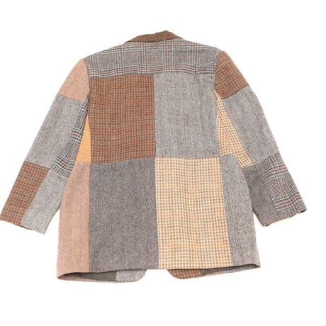 International Scene Patchwork Tailored Jacket