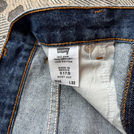 00s Levi's 517 Denim Pants MADE IN MEXICO