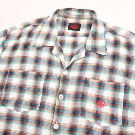 Open Collar Rayon S/S Shirt